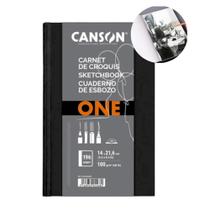 Caderno Sketchbook Canson Art Book One 100g A6 98Fls Costura Caderno Sketchbook Canson Art Book One 100g A6 98Fls Costura