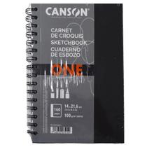 Caderno Sketchbook Canson Artbook One 100g A5 80Fls Caderno Sketchbook Canson Artbook One 100g A5 80Fls