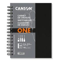 Caderno Sketchbook Espiral A4 One 80 Folhas - Canson Caderno Sketchbook Espiral A4 One 80 Folhas - Canson