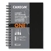Caderno Sketchbook Espiral A4 One 80 Folhas - Canson Caderno Sketchbook Espiral A4 One 80 Folhas - Canson