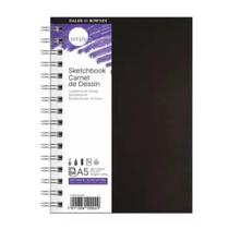 Caderno Sketchbook Espiral Capa Dura A5 148 x 210mm 54 Folhas DALER ROWNEY