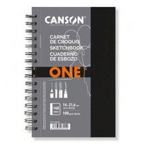 Caderno Sketchbook Espiral One 80 Folhas - Canson Caderno Sketchbook Espiral One 80 Folhas - Canson