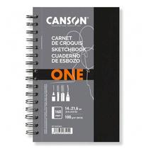 Caderno Sketchbook Espiral One 80 Folhas - Canson Caderno Sketchbook Espiral One 80 Folhas - Canson