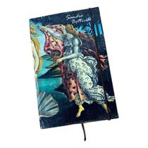 Caderno Sketchbook Grande - Capa O Nascimento De Vênus - Sandro Botticelli - 21x14cm