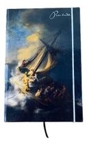 Caderno Sketchbook Grande - Capa Tempestade Mar Da Galiléia - Rembrandt - 21x14cm Caderno Sketchbook Grande - Capa Tempestade Mar Da Galiléia - Rembrandt - 21x14cm