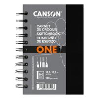 Caderno Sketchbook One Espiral 10,2x15,2cm 80 Folhas