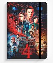 Caderno SKETCHBOOK ou anotações STRANGER THINGS 21x14cm