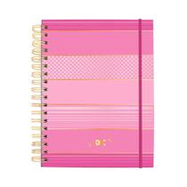 Caderno Smart Colegial 10 Div. 80Fls Rosa Sortidac