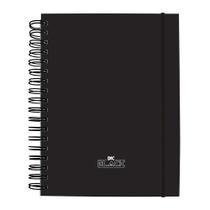 Caderno Smart Colegial All Black10 Divisorias - 80 Folhas 4141 1