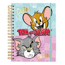 Caderno Smart Colegial - Dac - Tom E Jerry Com 10 Divisórias