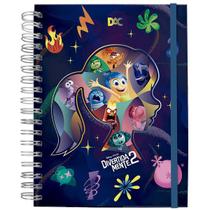 Caderno SMART Colegial Disney Divertidamente C/FLS Tira e Põe DAC