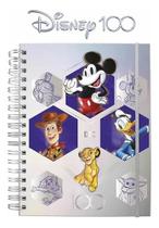 Caderno Smart Colegial Mickey Disney 100 Anos 80 Fls Grossas