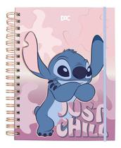 Caderno Smart Colegial Stitch Folhas Reposicionáveis Dac