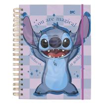Caderno Smart Colegial Universitário Stitch 80 Folhas Dac
