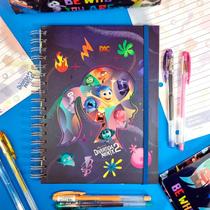 Caderno Smart Espiral Colegial Divertidamente 2 Com10 Divisórias Decoradas 80 Folhas - DAC