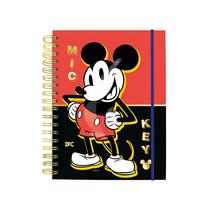 Caderno Smart Espiral Dupla Capa Dura Universitário Disney Mickey Mouse 80 folhas DAC