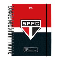 Caderno Smart Folha Reposicionável São Paulo Fl Grossa SPFC
