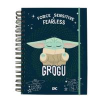 Caderno Smart Inteligente Escolar Infantil 80 Folhas Reposicionáveis Mini Star Wars Baby Yoda Disney Dac Caderno Smart Inteligente Escolar Infantil 80 Folhas Reposicionáveis Mini Star Wars Baby Yoda Disney Dac