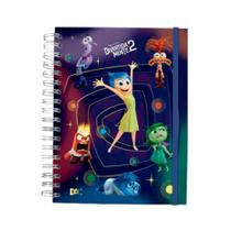 Caderno Smart Mini Espir Divertidamente 2 Com10 Divisórias Decoradas 80 Folhas Reposicionáveis - DAC