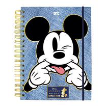 Caderno Smart Univ 80 fls DAC Mickey Azul