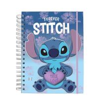Caderno Smart Univ. Stitch C/140 Folhas Tira e Põe - DAC
