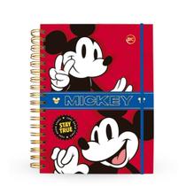 Caderno Smart Universitário com Folhas Tira-Põe Mickey Disney
