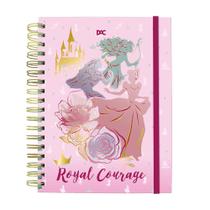 Caderno Smart Universitário DAC 10 Matérias - Princesas