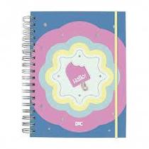 Caderno Smart Universitário DAC Hello com 80 Folhas Reposicionáveis 90g