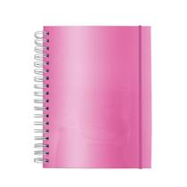 Caderno Smart Universitário Dac Vision Espiral Rosa 80Fls