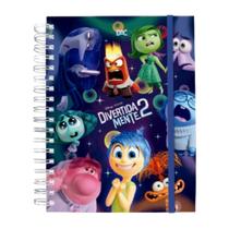 Caderno Smart Universitário Divertidamente 2 Com 10 Divisórias e 80 Folhas Reposicionáveis - DAC