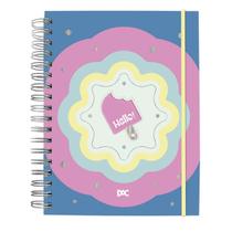 Caderno Smart Universitário Hello 80 Folhas - Oficial DAC