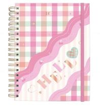 Caderno Smart Universitário Hello DAC 80 Folhas Reposicionáveis 20 cm x 27,5 cm