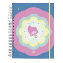 Caderno Smart Universitário Hello Picolé 80 folhas DAC 4064