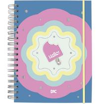 Caderno SMART Universitario Hello Picolé 80 Folhas DAC 4064