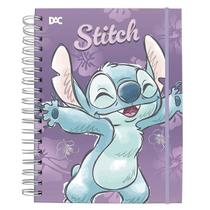 Caderno Smart Universitário Stich 80 Folhas 10 Divisória Dac