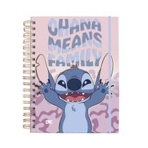 Caderno Smart Universitário Stitch Rosa - DAC