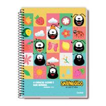 Caderno Smilingüido Espiral Capa Dura 1 Matéria 80F Escolar