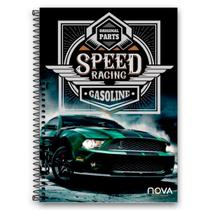 Caderno Speed Racing Gasoline 10 Matérias 200 Folhas