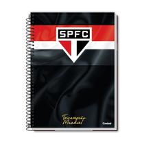 Caderno SPFC Espiral Universitário 1M Futebol 80F Escolar Caderno SPFC Espiral Universitário 1M Futebol 80F Escolar