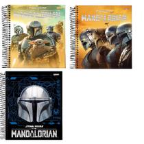 Caderno Star Wars Ensino Universitário Escolar 10 Matérias