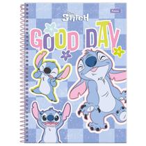 Caderno Stitch Universitário 1 Matéria Espiral Escolar Caderno Stitch Universitário 1 Matéria Espiral Escolar