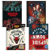 Caderno Stranger Things Espiral 80fls Tilibra Sortido