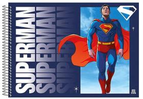 Caderno Superman Cartografia E Desenho Capa Sortida 60 Fls - CAPA 4 - ANIMATIVA Caderno Superman Cartografia E Desenho Capa Sortida 60 Fls - CAPA 4 - ANIMATIVA