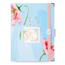 Caderno Systemflex Maxi ótima La Bella Azul