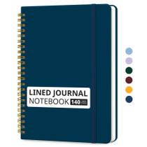 Caderno Taja A5 14,5x20 cm 140 Folhas Capa Dura Azul Marinho Caderno Taja A5 14,5x20 cm 140 Folhas Capa Dura Azul Marinho