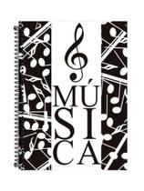 Caderno teoria musical + pentagrama