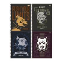 Caderno The Power Dog 15 Matérias 240 Folhas Foroni (CAPAS SORTIDAS) Caderno The Power Dog 15 Matérias 240 Folhas Foroni (CAPAS SORTIDAS)