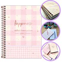 Caderno Tilibra 80 fls 1 Mat Espiral Capa Dura Soho Feminino