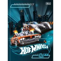 Caderno Tilibra Brochura Capa Dura Universitário Hot Wheels 48 Fls