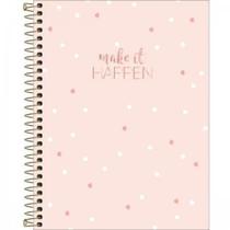 Caderno Tilibra Capa Dura Colegial Soho 10 Matérias - 160 Folhas